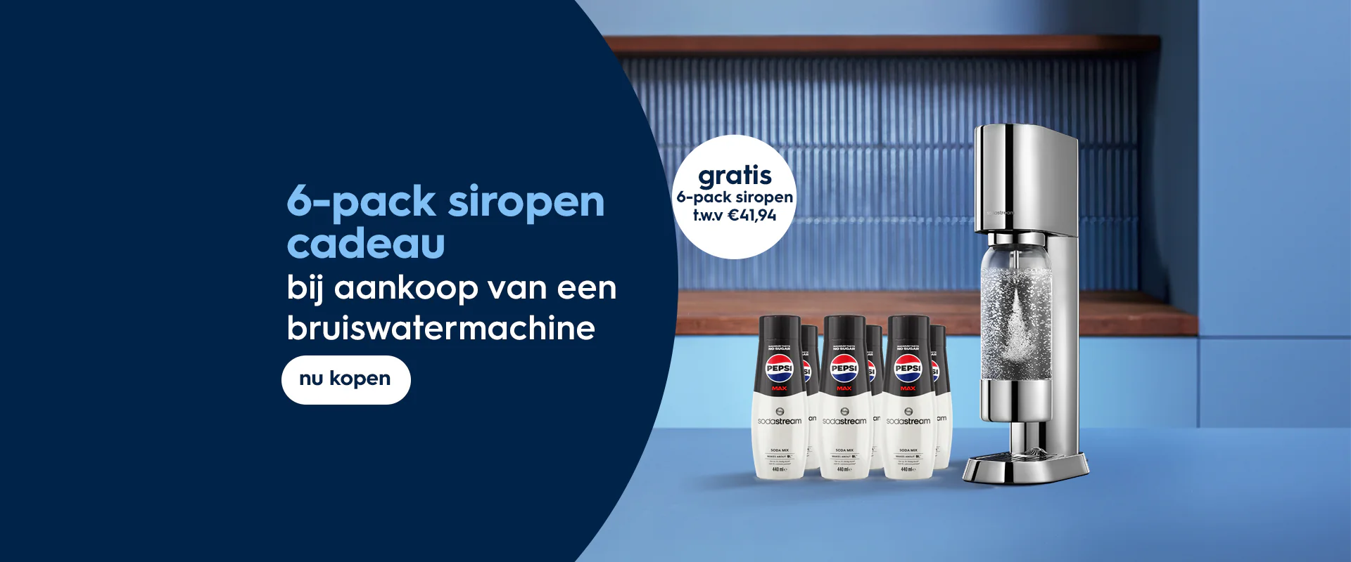 Bruisend water, gewoon bij je thuis